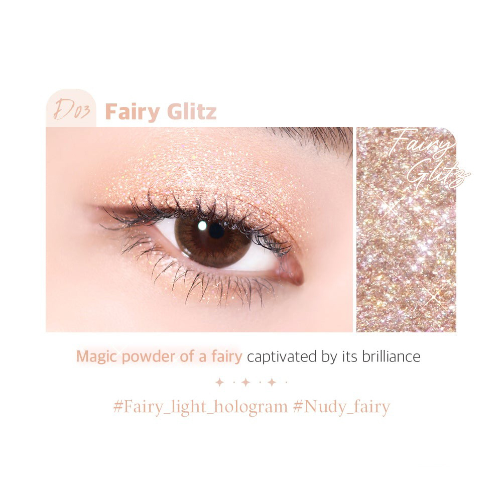 Black Rouge Drop Eyes Stick Glitz – Fard de Pleoape Tip Creion D03 Fairy Glitz | Strălucire Delicată și Aplicare Ușoară