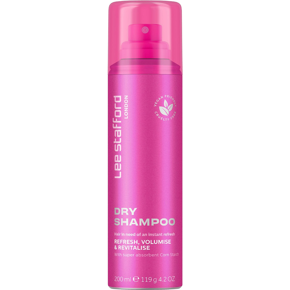 Lee Stafford Dry Shampoo Șampon uscat pentru absorbția sebumului și reîmprospătarea părului, 200 ml