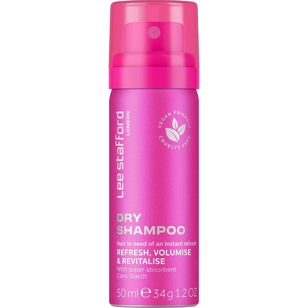 Lee Stafford Dry Shampoo Șampon uscat pentru absorbția sebumului și reîmprospătarea părului, 50 ml