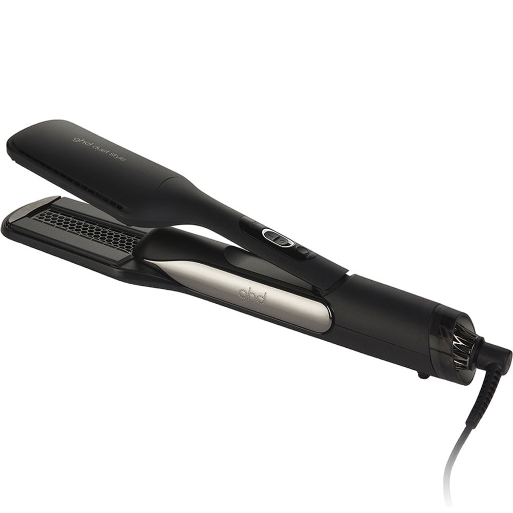 Duet Style Hot Air Styler Placa de par cu functie de uscare Negru