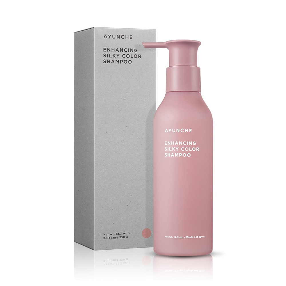 AYUNCHE Enhancing Silky Color Shampoo Sampon - hidratare si luminozitate, 350 ml