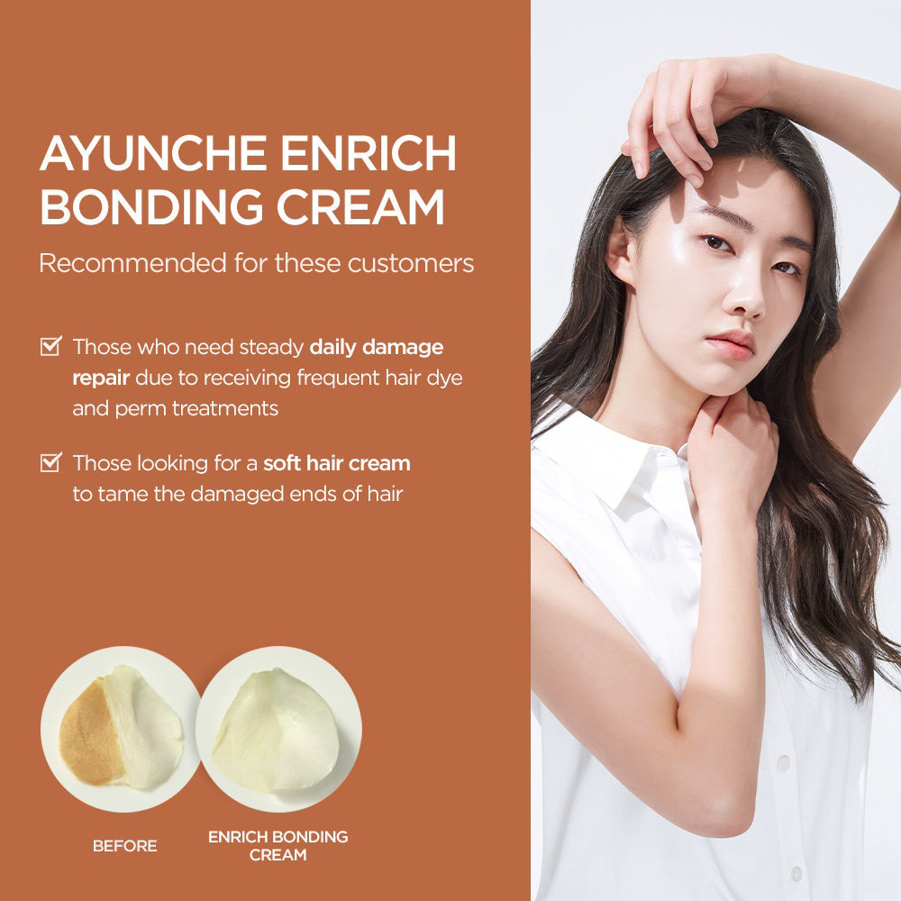 Enrich Bonding Cream Crema de par intens reparatoare, pentru par vopsit 150 ml