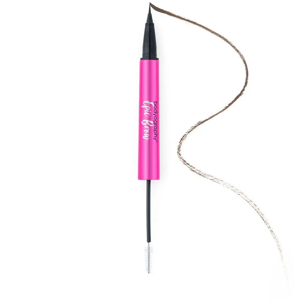 BODYOGRAPHY Epic Brow Gel Creion de sprancene Brown - Definire Precisa si Fixare Rezistenta, 1 ml