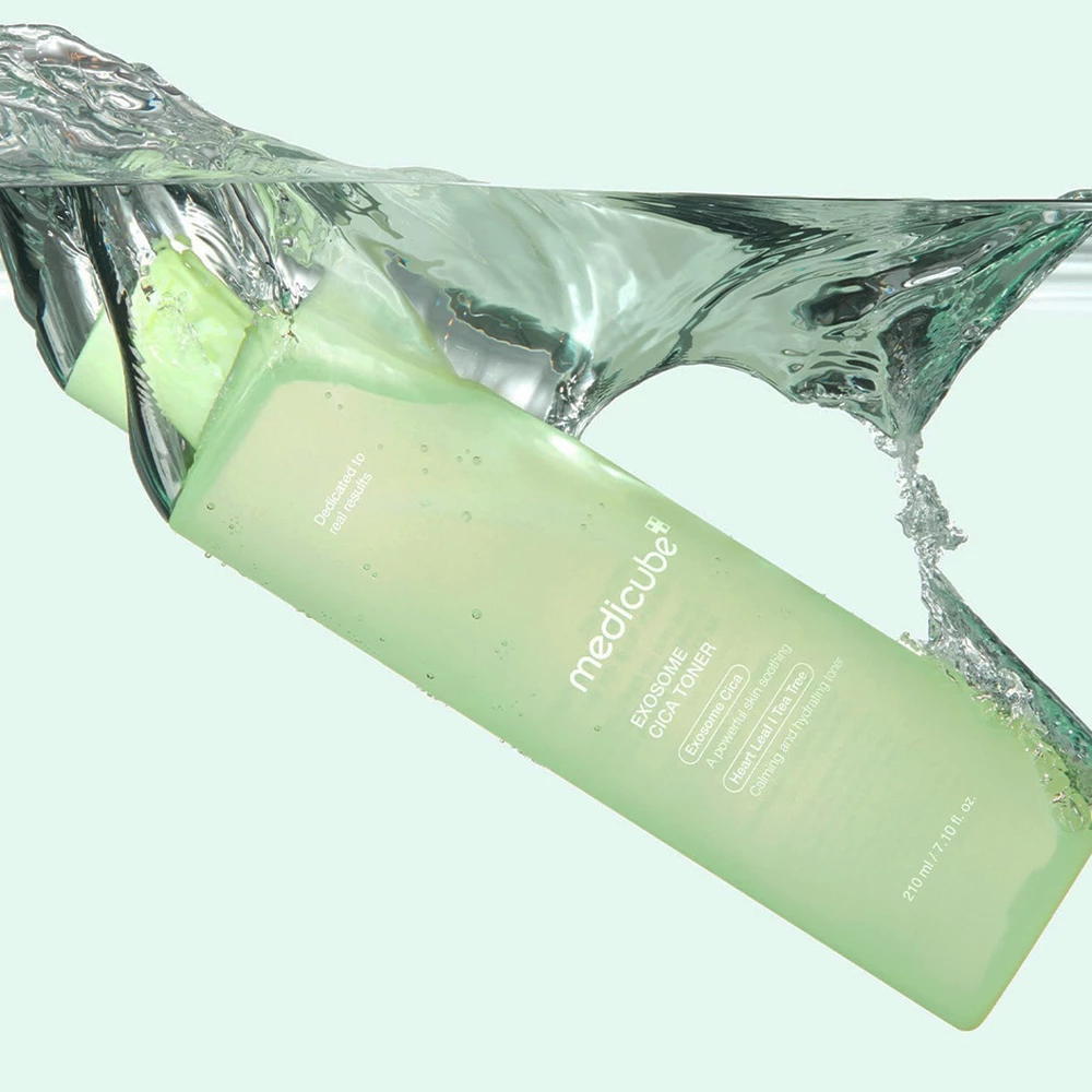 MEDICUBE Exosome Cica Toner Toner Calmant Facial - Calmarea Pielii si Hidratare Profunda, 210 ml