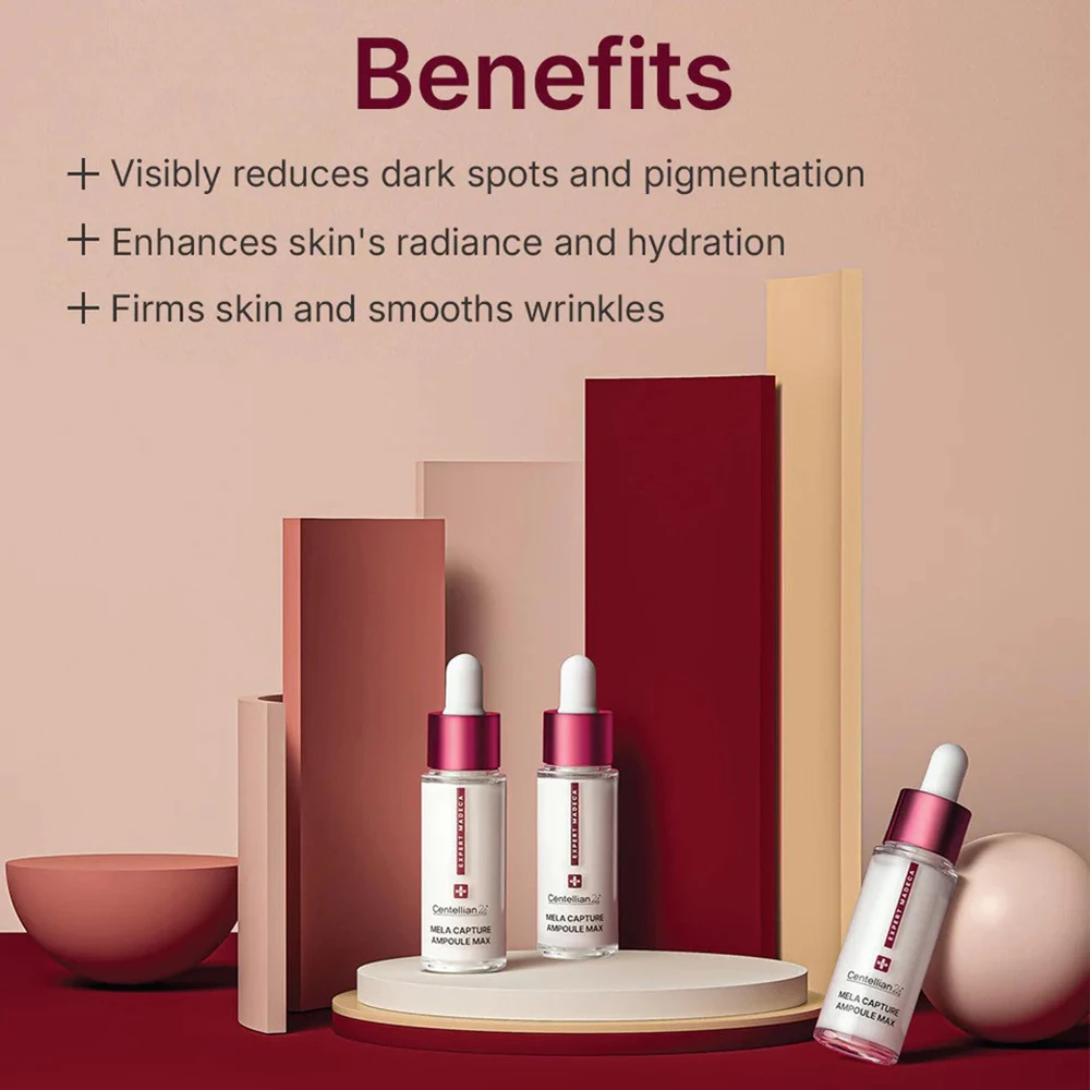 CENTELLIAN24 Expert Madeca Mela Capture Ampoule Max Ser de fata - luminozitate si hidratare, 15 ml