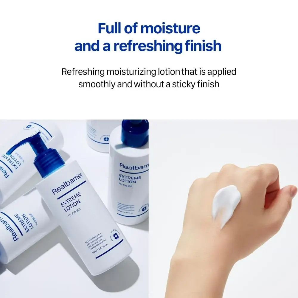 Real Barrier Extreme Lotiune hidratanta pentru fata Omega-Ceramide - Reparare bariera si hidratare intensa, 150 ml