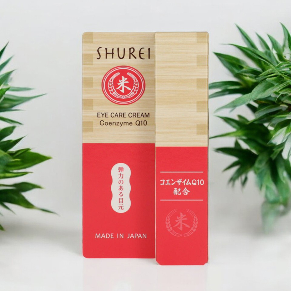 Shurei Japan Q10 Eye Revitalize – Crema Japoneză Hidratantă pentru Ochi cu conzima Q10 - gramaj 15gr