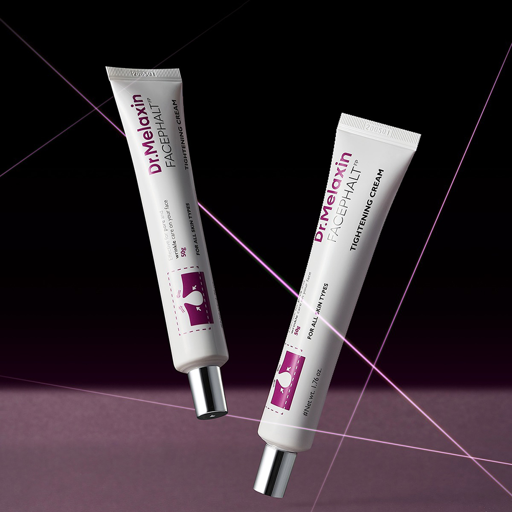 Dr. Melaxin Facephalt Tightening Cream - crema de fata formulata cu calamina si argila bentonita, care contribuie la reducerea excesului de sebum si la imbunatatirea aspectului porilor dilatati si la metinerea aspectului mat al pielii - 50 ml