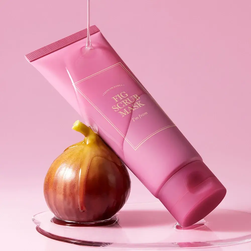 I'M FROM Fig Scrub Masca Exfolianta pentru Fata cu Smochine - Exfoliere Delicata si Hidratare Intensa, 100 gr