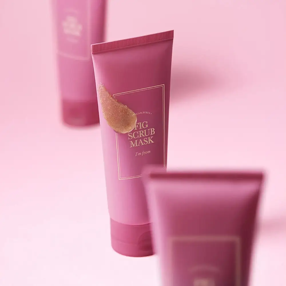 I'M FROM Fig Scrub Masca Exfolianta pentru Fata cu Smochine - Exfoliere Delicata si Hidratare Intensa, 100 gr