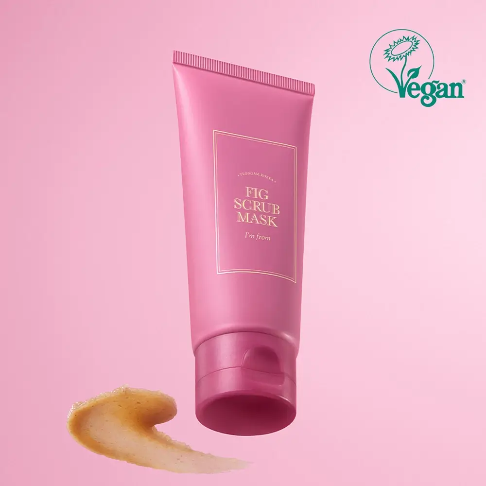 I'M FROM Fig Scrub Masca Exfolianta pentru Fata cu Smochine - Exfoliere Delicata si Hidratare Intensa, 100 gr