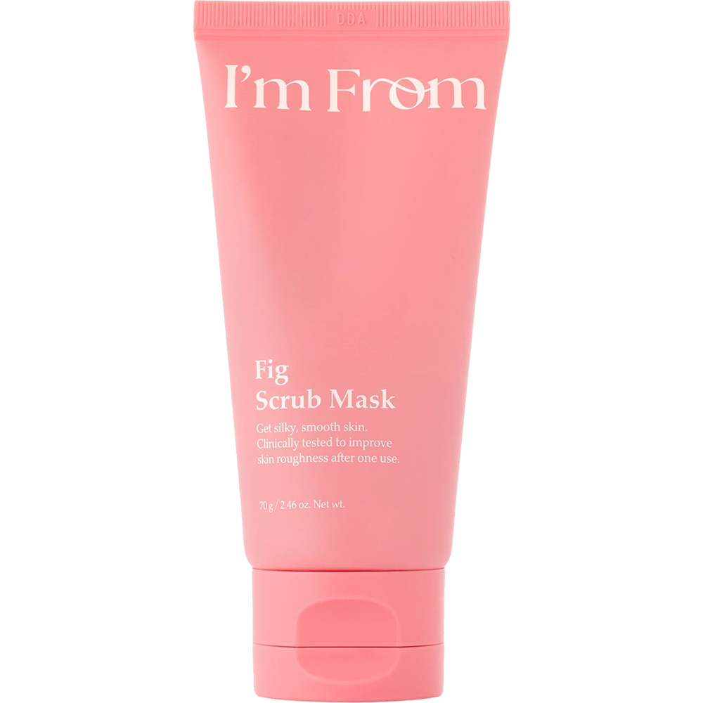 I'M FROM Fig Scrub Mask 70 gr - Masca de fata formulata cu pudra de smochine si zahar negru fin macinat, care contribuie la exfoliere si la metinerea unui nivel optim de hidratare