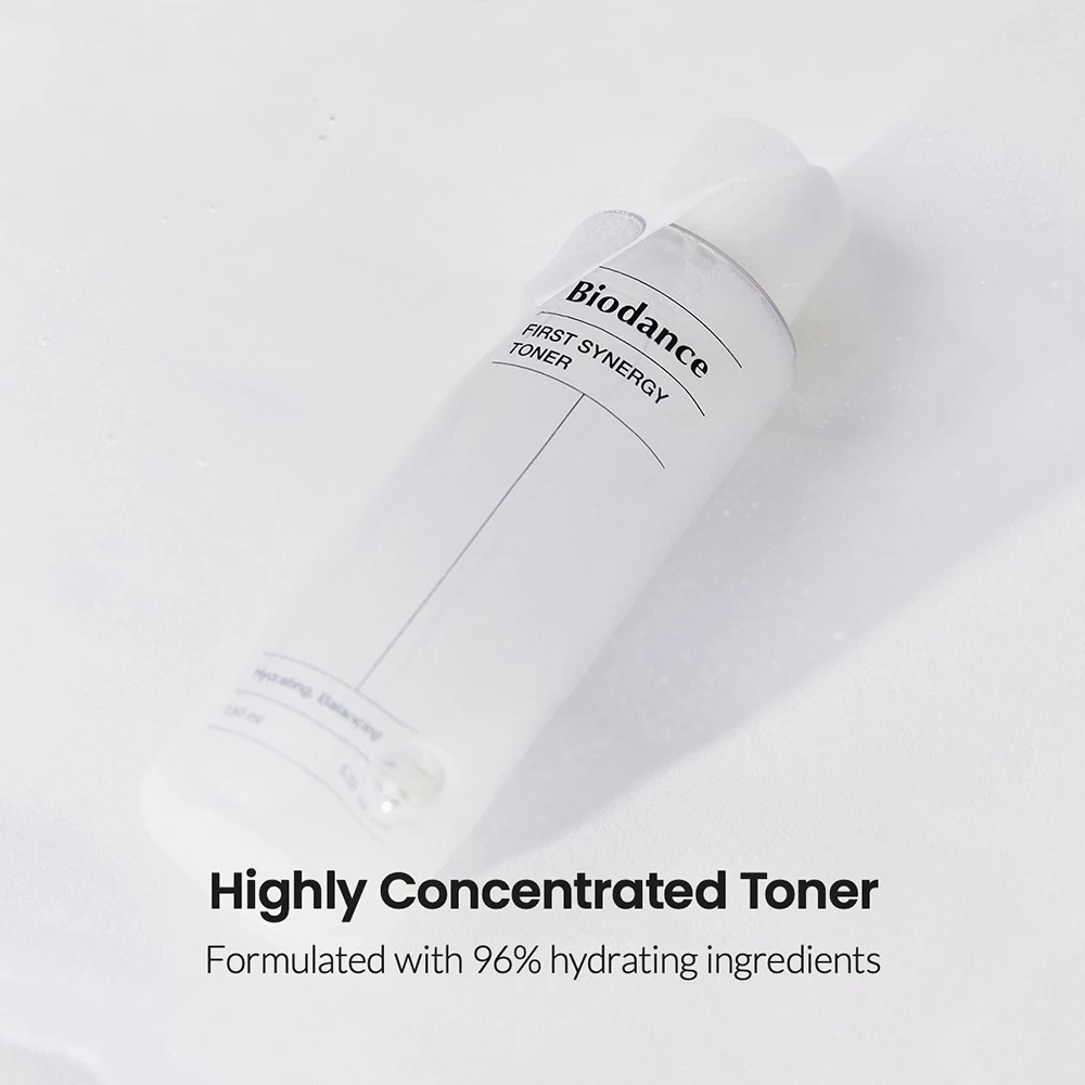 BIODANCE First Synergy Toner Toner facial hidratant calmant - Hidratare intensa si calmare piele sensibila, 150 ml