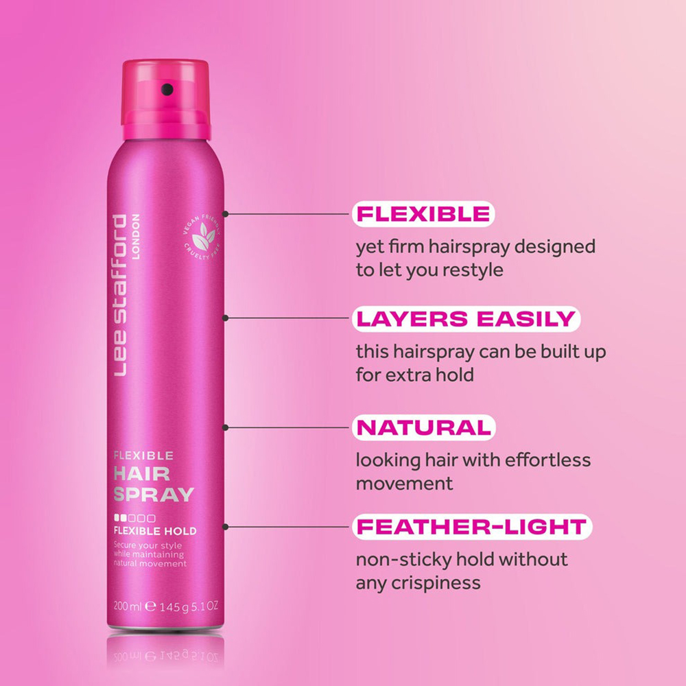 Flexible Hairspray Spray Fixativ usor 200 ml