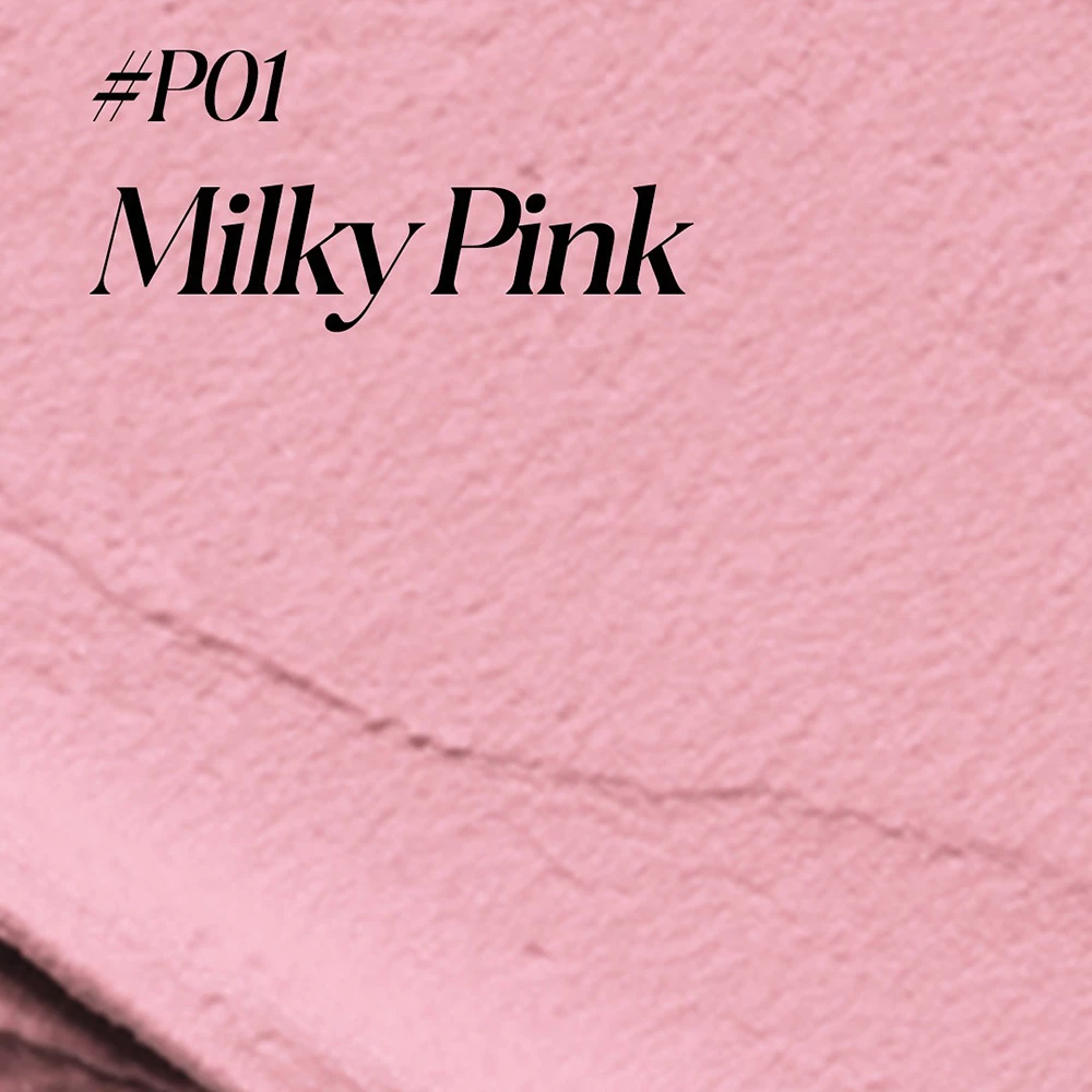 Fluffy Velvet Cushion Blush P01 Milky Pink - textura jeleu-cremoasa si finisaj pudrat lejer si catifelat 4 gr