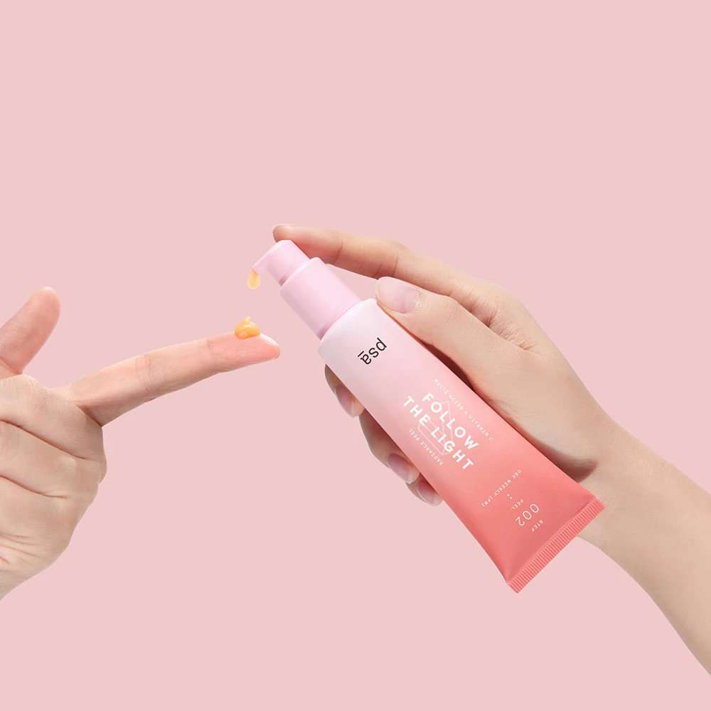 PSA Follow the Light Crema Exfolianta cu Vitamina C - Stralucire si Uniformizare Ten, 50 ml