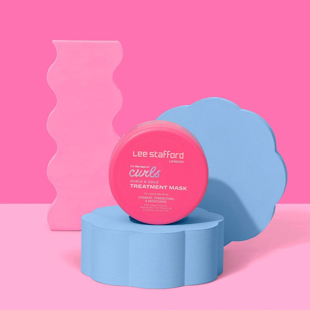 Lee Stafford For The Love Of Curls Masca Tratament pentru Par Ondulat si Cret Ultra-Hidratanta - Reparare Intensiva si Definire Bucle, 200 ml