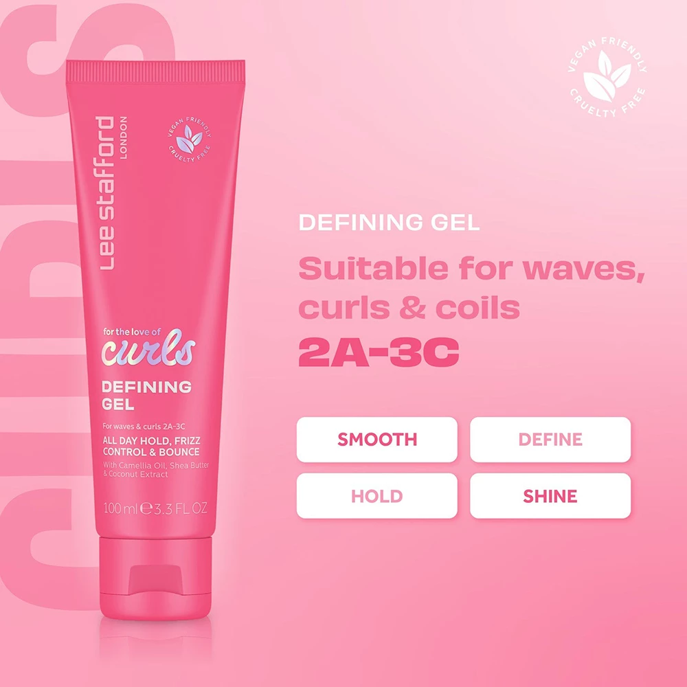 Lee Stafford For The Love Of Curls Gel Definitor si Hidratant - Bucle bine definite si fara frizz, 100ml