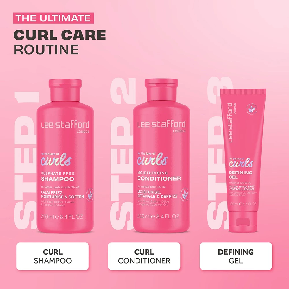 Lee Stafford For The Love Of Curls Gel Definitor si Hidratant - Bucle bine definite si fara frizz, 100ml