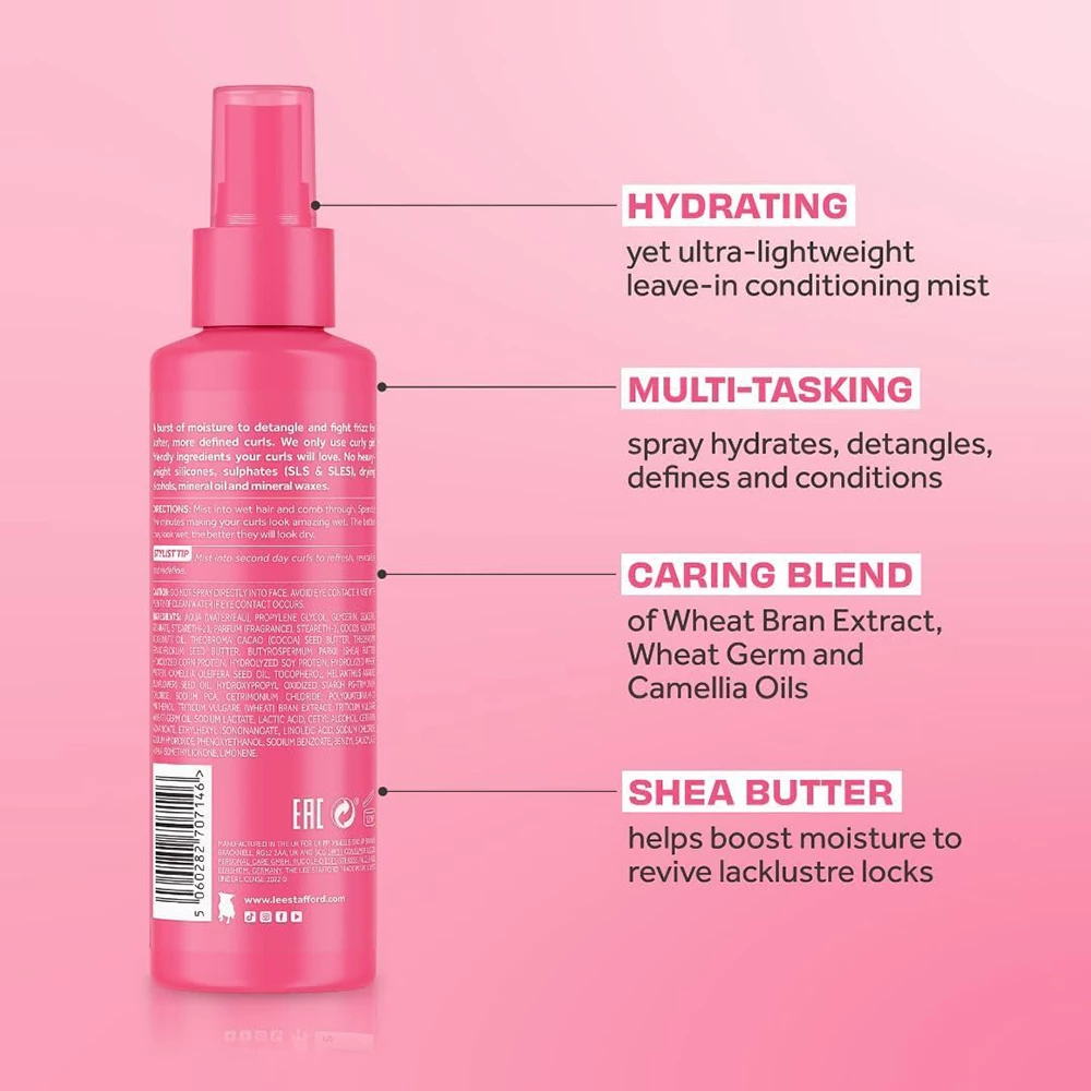 LEE STAFFORD For The Love Of Curls Leave-in Conditioner Moisture Mist spray - hidratare si definire, 150 ml