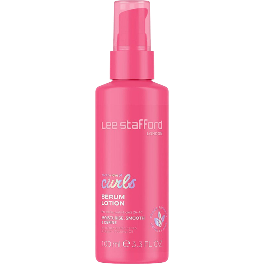 Lee Stafford For The Love Of Curls Serum Lotion – Ser hidratant pentru definirea buclelor, 100 ml