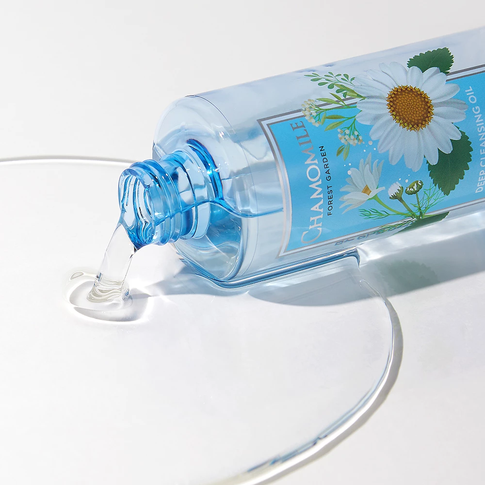 NATURE REPUBLIC Forest Garden Ulei demachiant cu musetel - Curatare blanda si hidratare calmanta, 200 ml