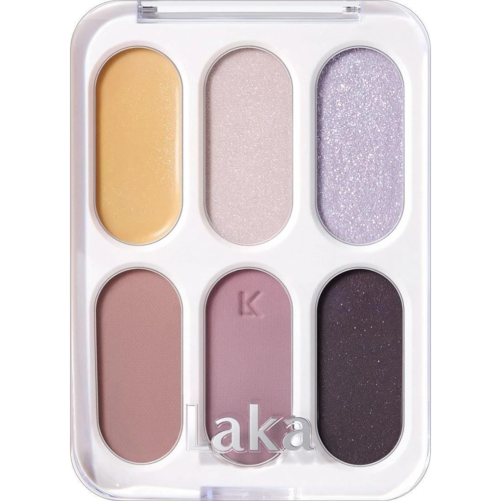 LAKA Forever6 Eye Palette Fard de pleoape 02 Attention - profunzime si echilibru, 7 gr