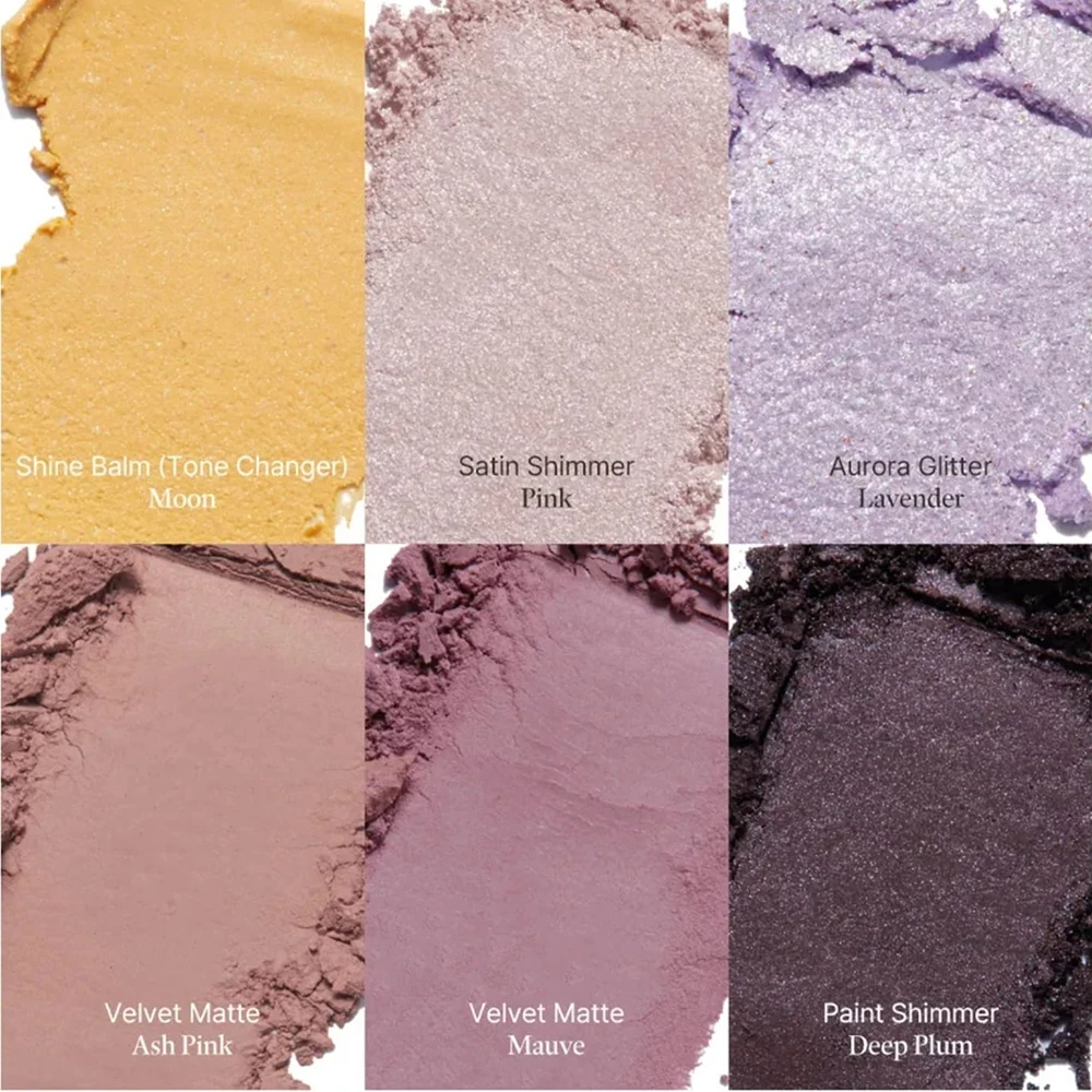 LAKA Forever6 Eye Palette Fard de pleoape 02 Attention - profunzime si echilibru, 7 gr