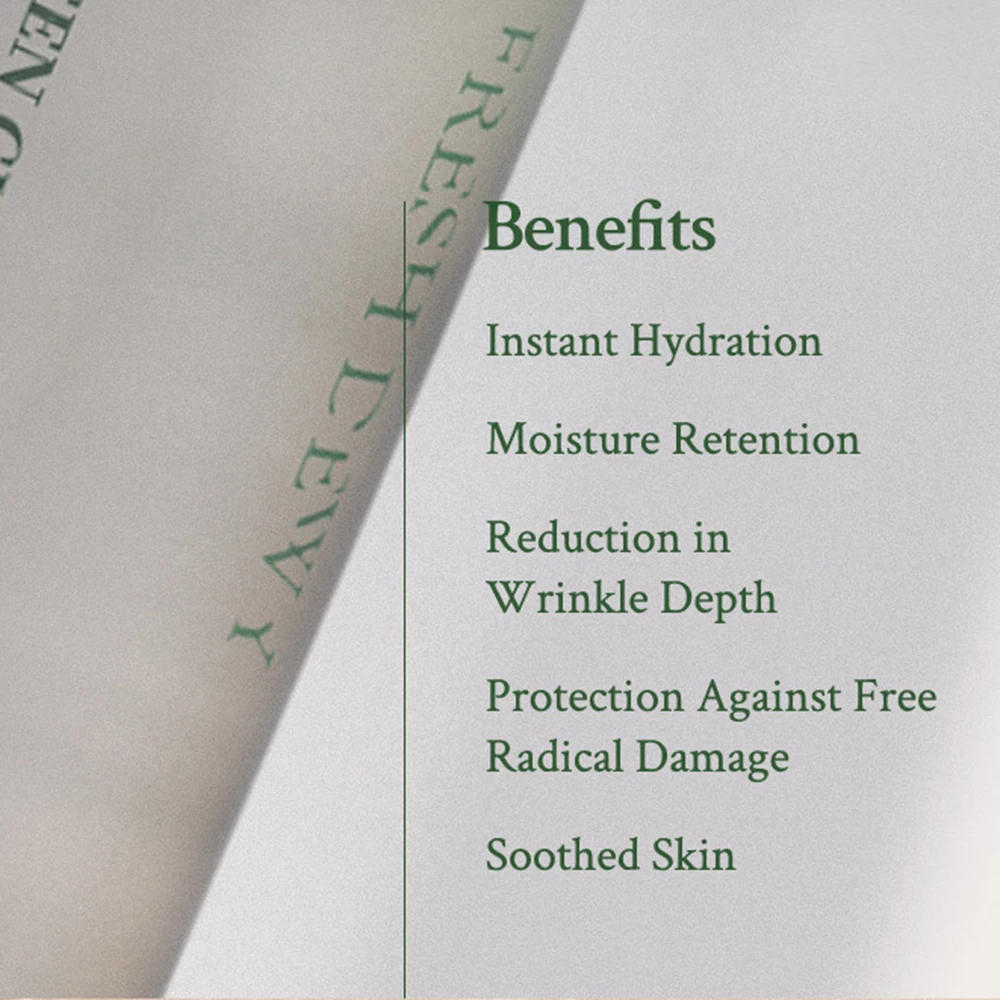 VILLAGE 11 FACTORY Fresh Dewy Green ser facial calmant - hidratare si calmare cu Cica si ceai verde, 100 ml