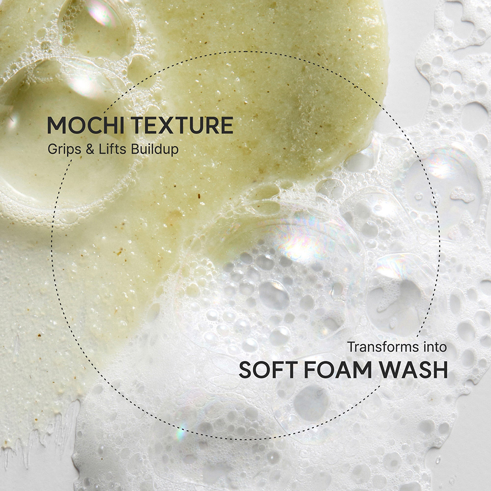 ARENCIA Fresh Green Rice Mochi Cleanser, 120 gr - balsam de curatare formulat cu pudra de orez si extract de ceai verde, care contribuie la curatarea porilor si la indepartarea excesului de sebum