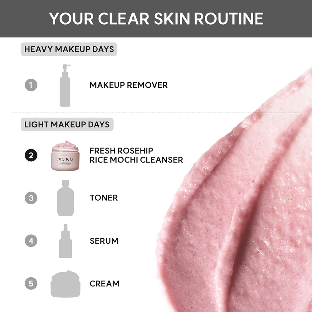 Fresh Rosehip Rice Mochi Cleanser Balsam de curatare 120 gr