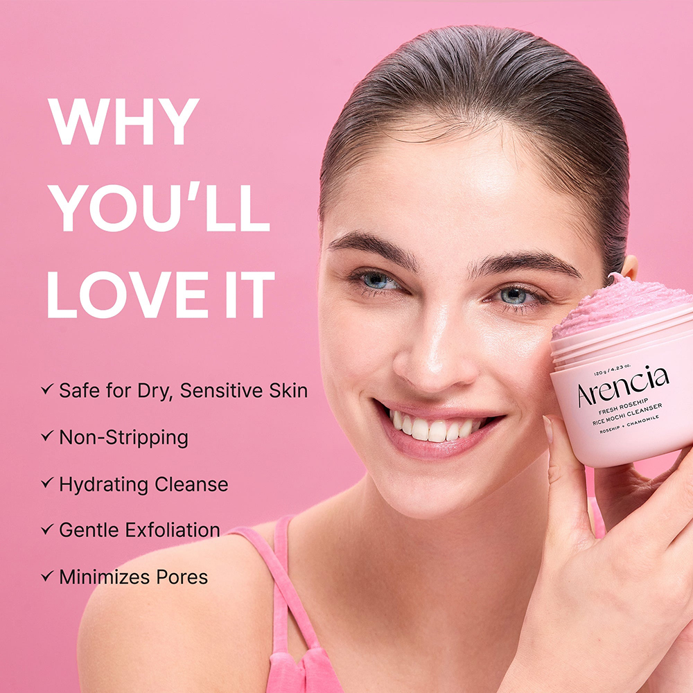 Fresh Rosehip Rice Mochi Cleanser Balsam de curatare 120 gr
