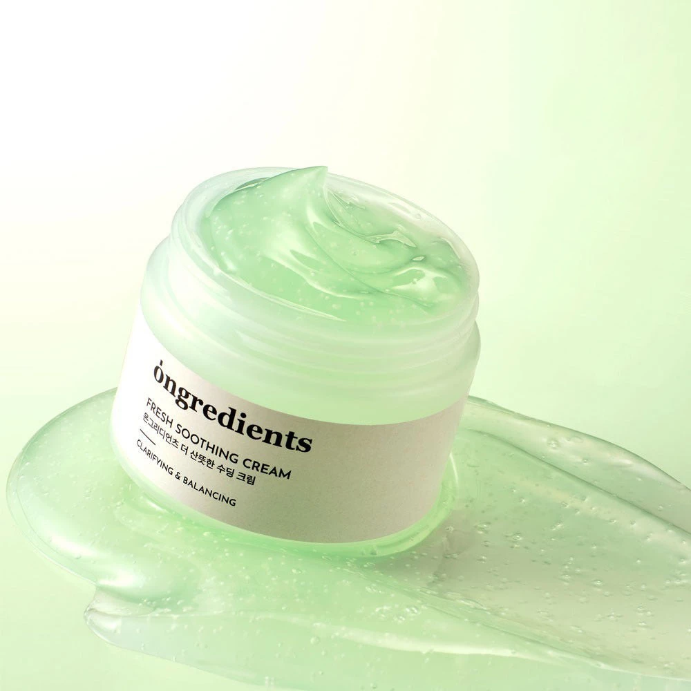 ONGREDIENTS Fresh Soothing Crema pentru Fata - Hidratare Profunda si Echilibrare Sebum, 50 ml