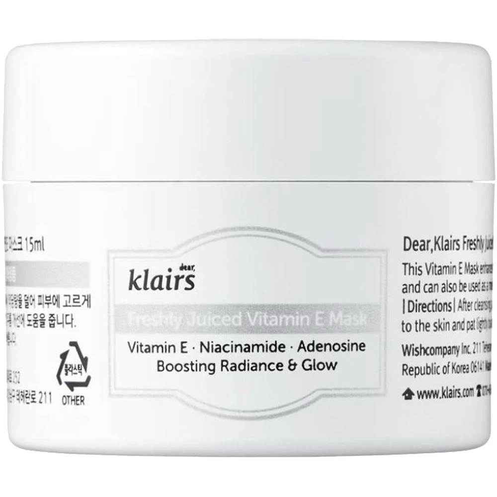 Freshly Juiced Vitamin Mask Masca de fata crema cu vitamina E 15 ml