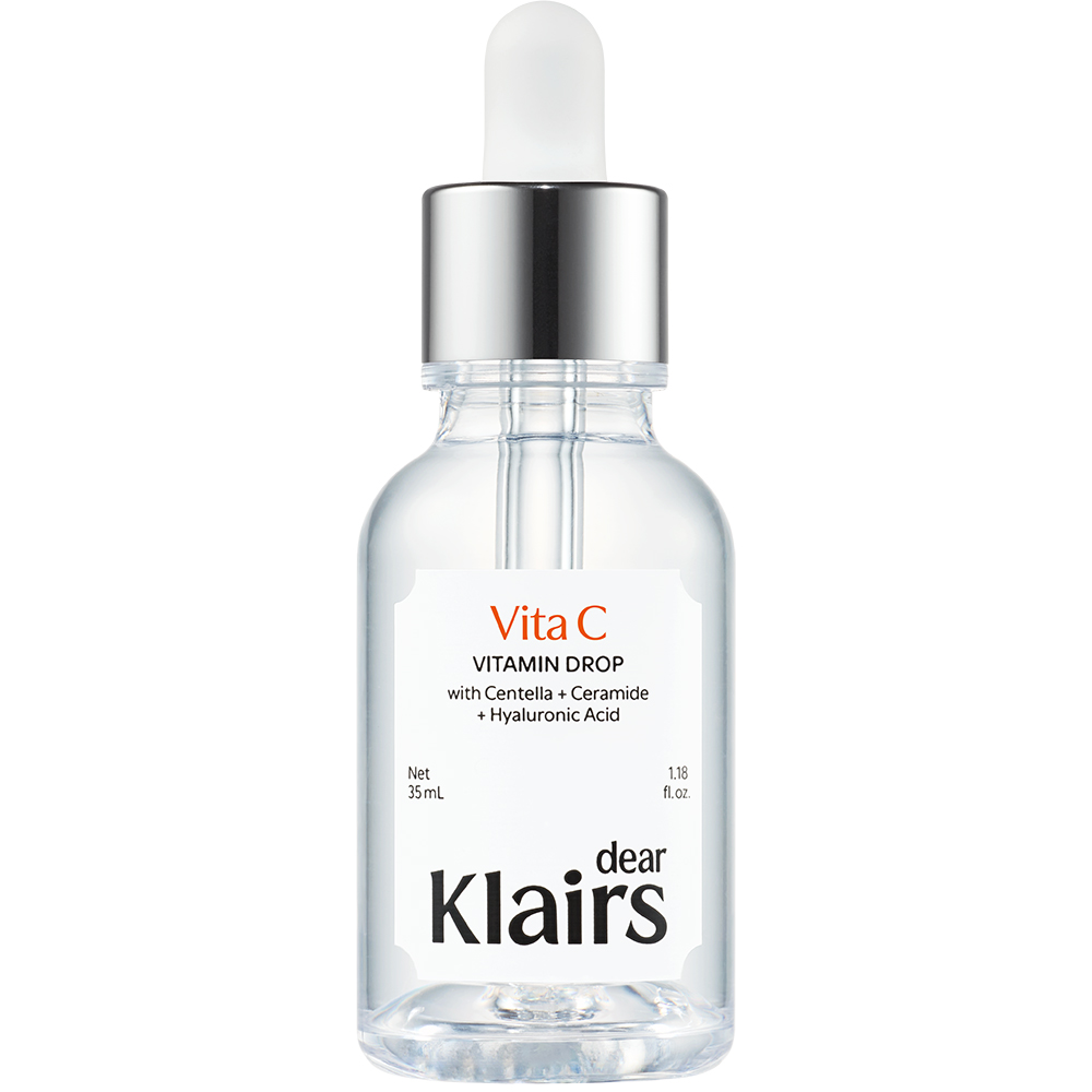 Dear Klairs Vita C Vitamin Drop Ser Facial Revitalizant cu Vitamina C – Luminozitate si Protectie Antioxidanta, 35 ml