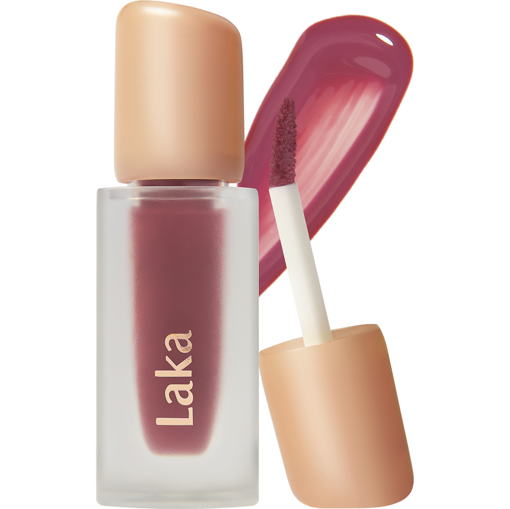 LAKA Fruity Glam Tint - nuantator pentru buze formulat cu sucuri de fructe si vitamine, care contribuie la hidratarea buzelor si la mentinerea confortului - 4.5 gr - 102 Dewy