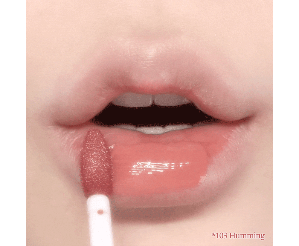 LAKA Fruity Glam Tint nuantator pentru buze 103 Humming - hidratare si rezistenta, 4.5 gr