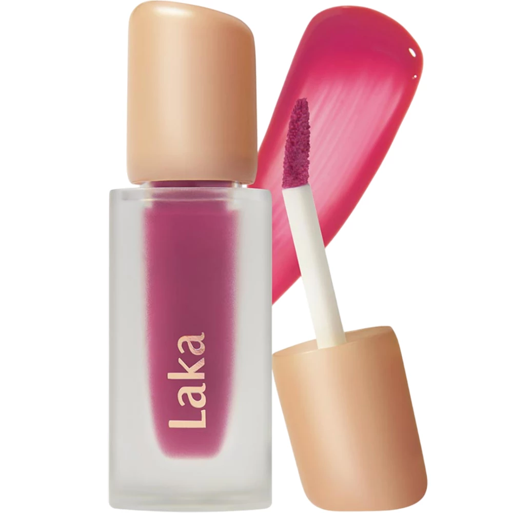 LAKA Fruity Glam Tint nuantator pentru buze 106 Juicy - hidratare si rezistenta, 4.5 gr