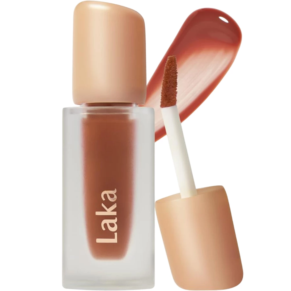 LAKA Fruity Glam Tint nuantator pentru buze 108 Salty - hidratare si rezistenta, 4.5 gr