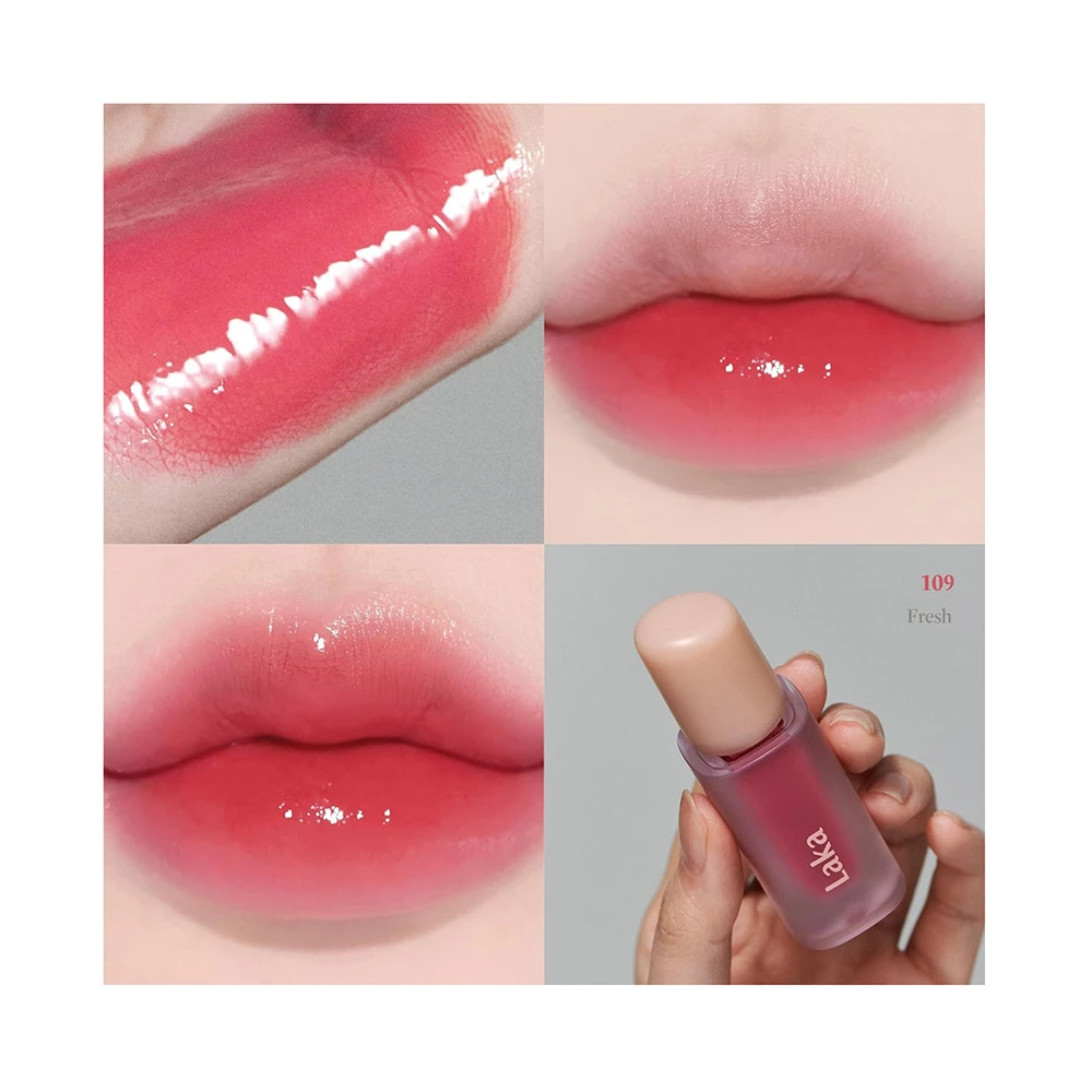 LAKA Fruity Glam Tint Nuantator pentru buze 109 Fresh - hidratare si rezistenta, 4.5 gr