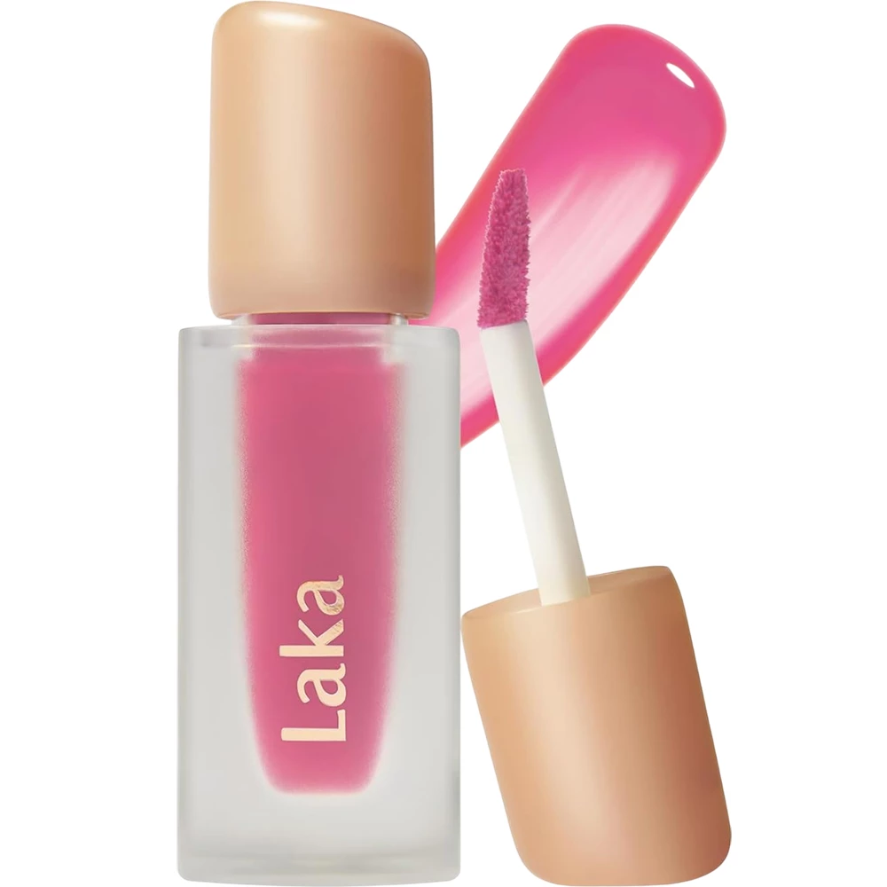 LAKA Fruity Glam Tint nuantator pentru buze 112 Ping-Pong - hidratare si rezistenta, 4.5 gr