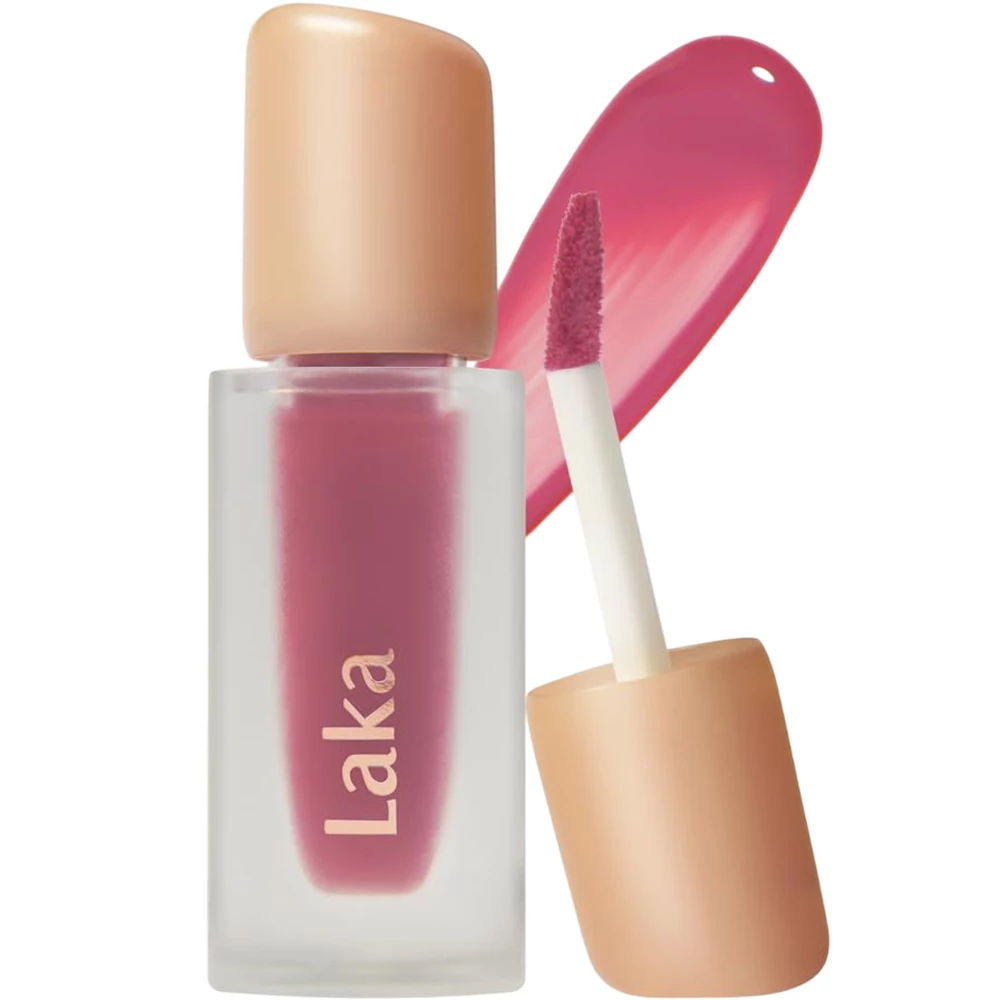 LAKA Fruity Glam Tint nuantator pentru buze 113 Pleasure - hidratare si rezistenta, 4.5 gr