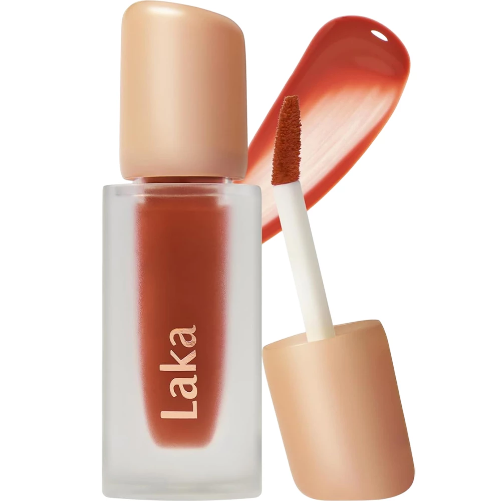 LAKA Fruity Glam Tint nuantator pentru buze 114 Harmony - hidratare si stralucire, 4.5 gr