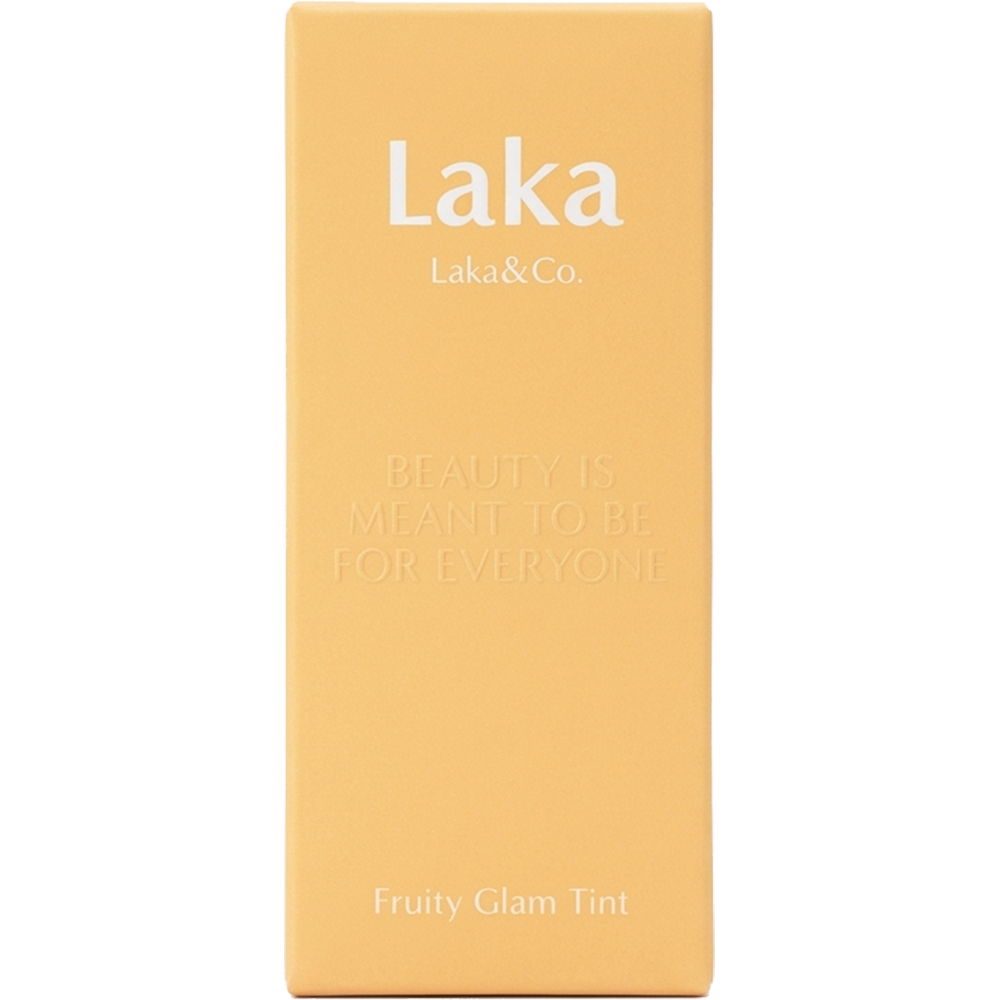 LAKA Fruity Glam Tint - nuantator pentru buze formulat cu apa si complex din 10 sucuri de fructe, care contribuie la hidratarea buzelor si la metinerea confortului - 4.5 gr - 114 Harmony