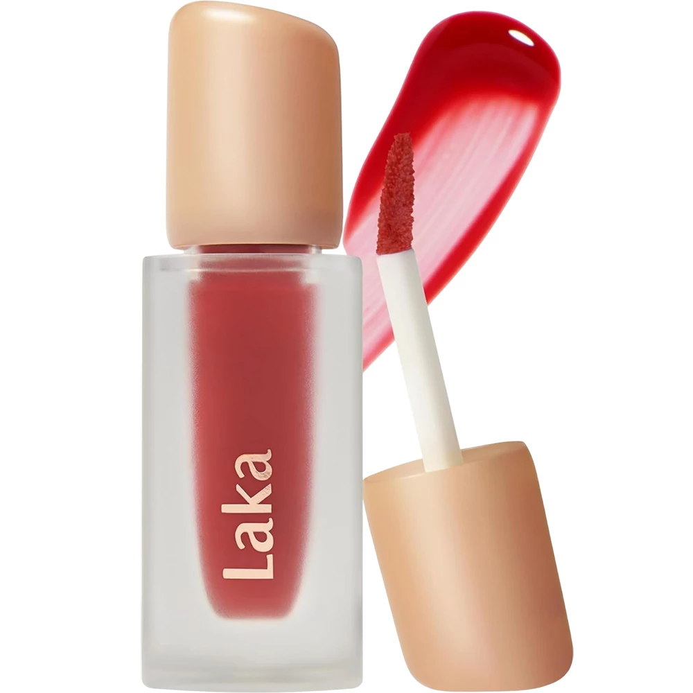 LAKA Fruity Glam Tint nuantator pentru buze 116 Candid - hidratare si rezistenta, 4.5 gr