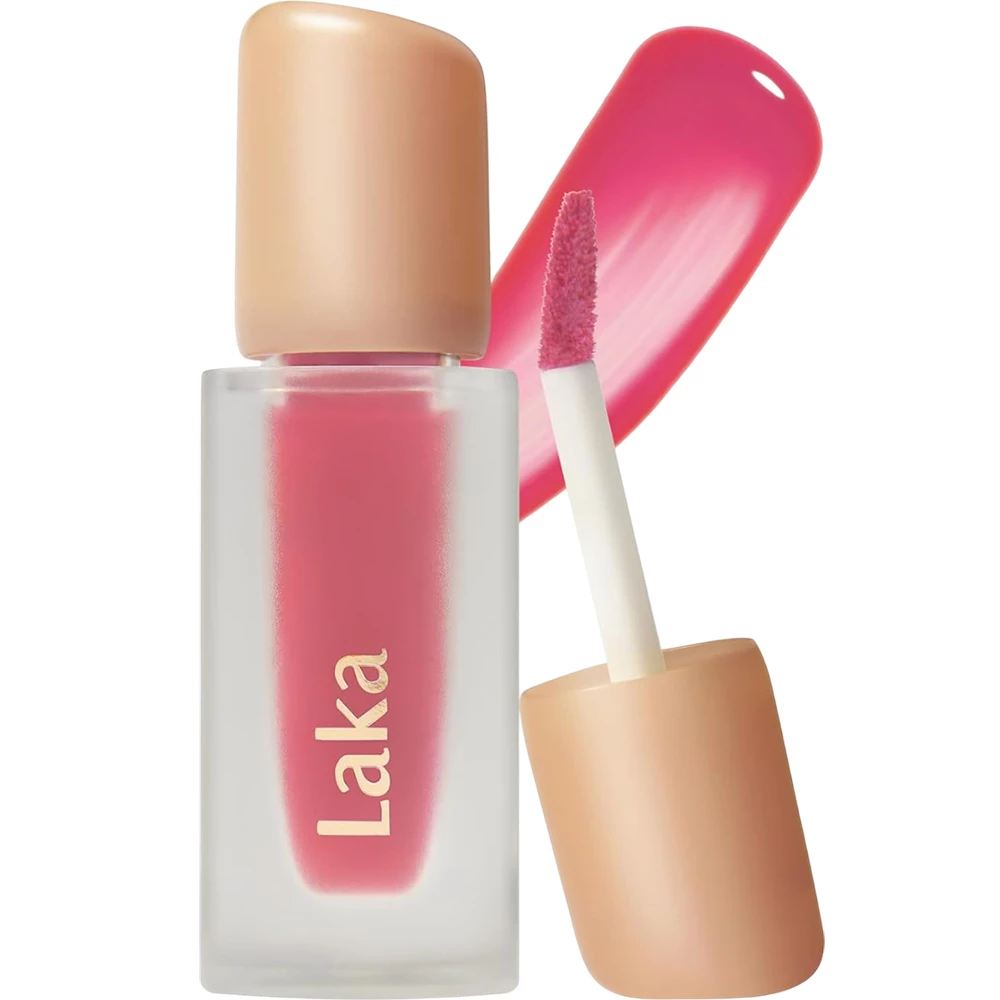 LAKA Fruity Glam Tint nuantator pentru buze 118 Adore - hidratare si rezistenta, 4.5 gr