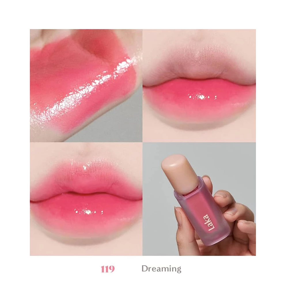 LAKA Fruity Glam Tint nuantator 119 Dreaming - hidratare si rezistenta, 4.5 gr
