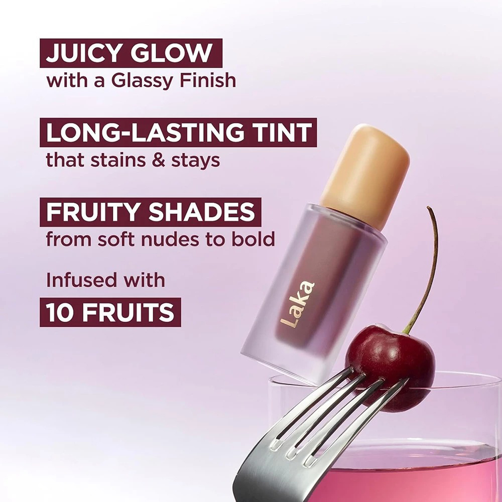 Fruity Glam Tint Nuantator pentru buze 120 Caffeine Rose 4.5 gr