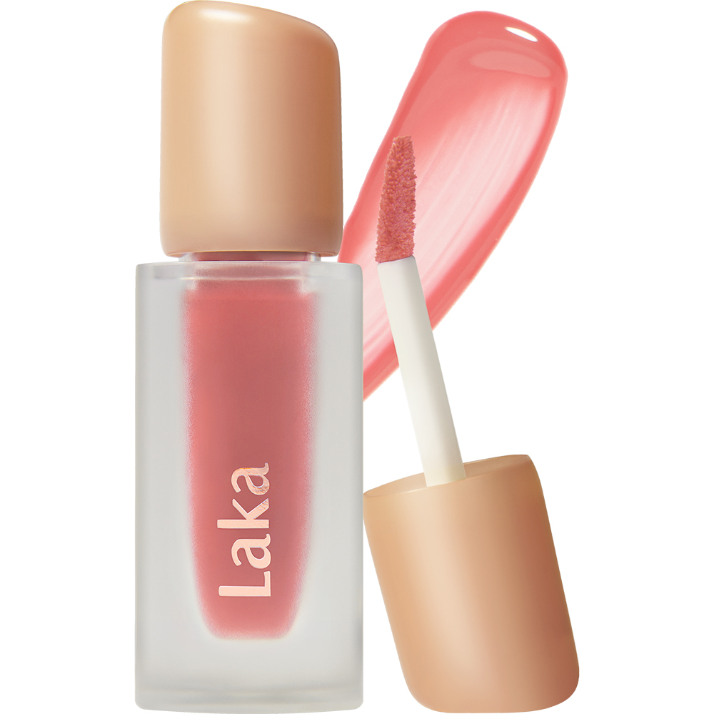 LAKA Fruity Glam Tint - nuantator pentru buze formulat cu sucuri de fructe si vitamine, care contribuie la hidratarea buzelor si la metinerea confortului - 4.5 gr - 126 Lucy
