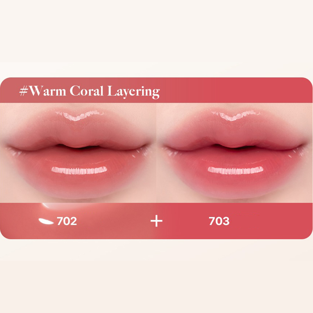 LAKA Fruity Lip Glotioner luciu 702 Melts - hidratare si ingrijire, 10 ml